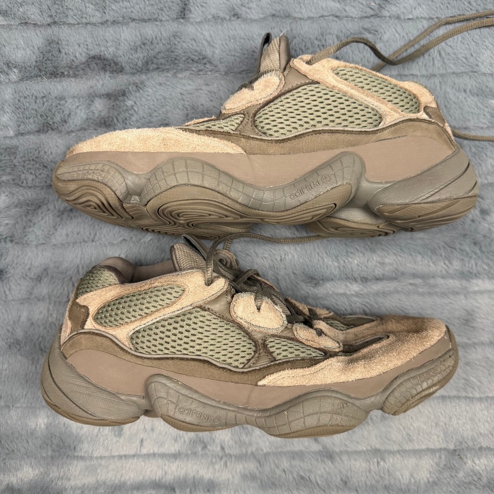 Adidas Yeezy 500 Ash Grey Mens Sneakers GX3606 Size 10.5 Low Top Shoes